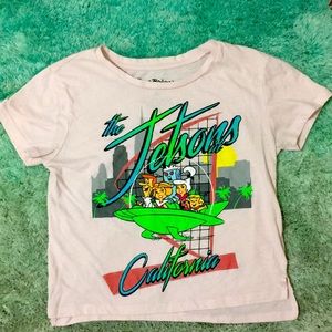 Retro Jetsons T-Shirt, Crop Top